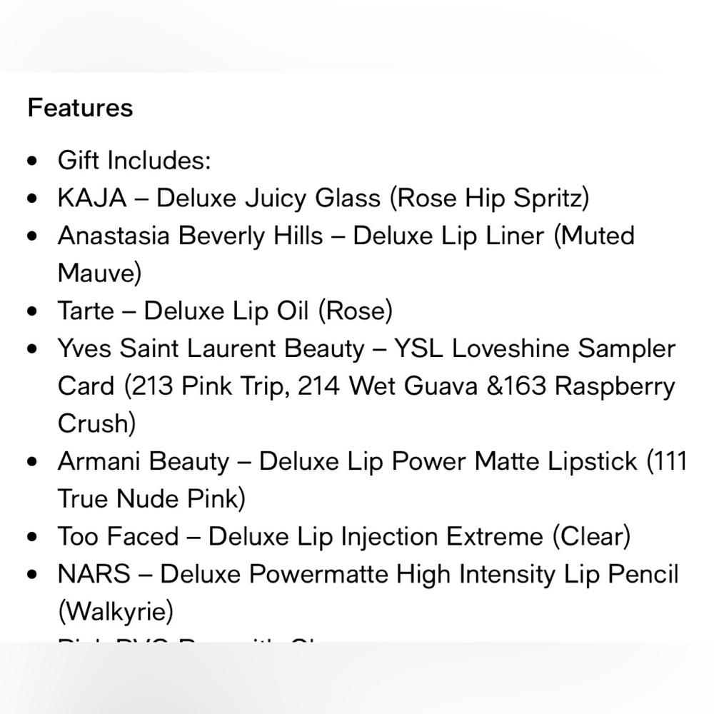 New Assorted lip Cosmetics - Picture 2 of 7